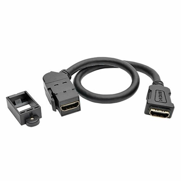 Doomsday 1 ft. HDMI Angled Coupler Cable Highspeed with Ethernet Female-Female DO327868